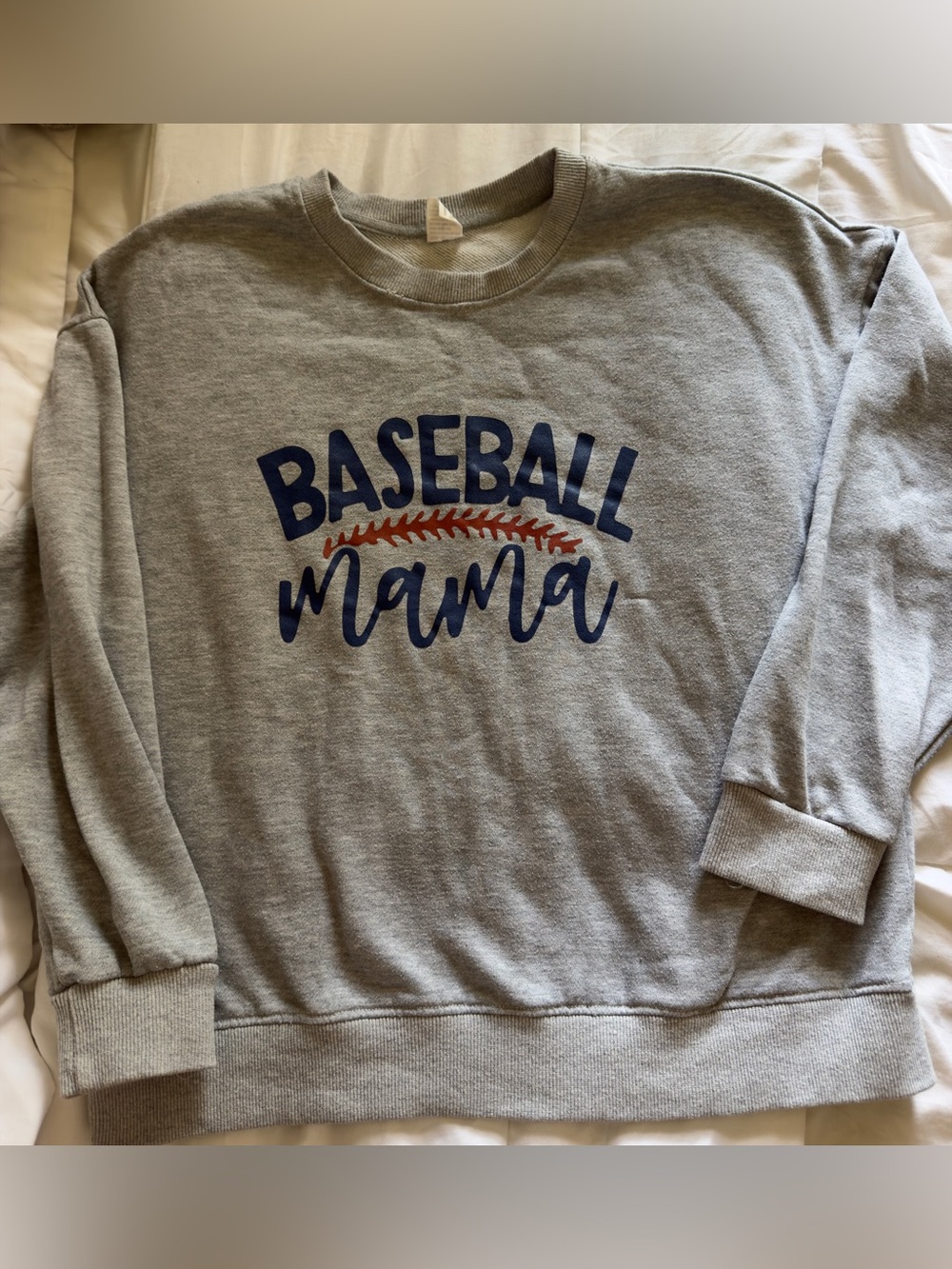 Baseball Mama Lightweight Sweatshirt
